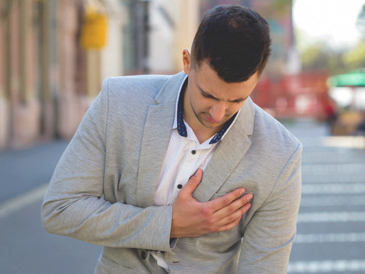 What causes breast pain in men